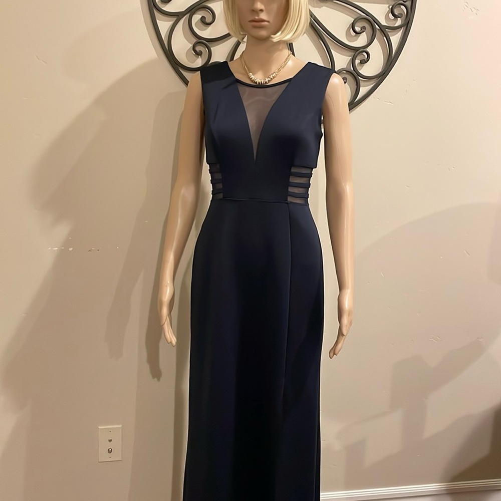 Maxi Dress size 4 Navy Blue